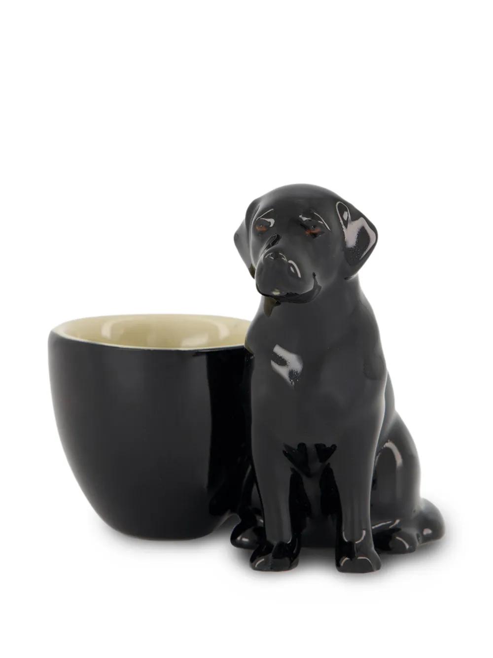 Quail Ceramics Tazza Labrador - Nero