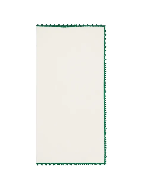 HOUSE OF CAPRICORN hand-embroidery linen napkin