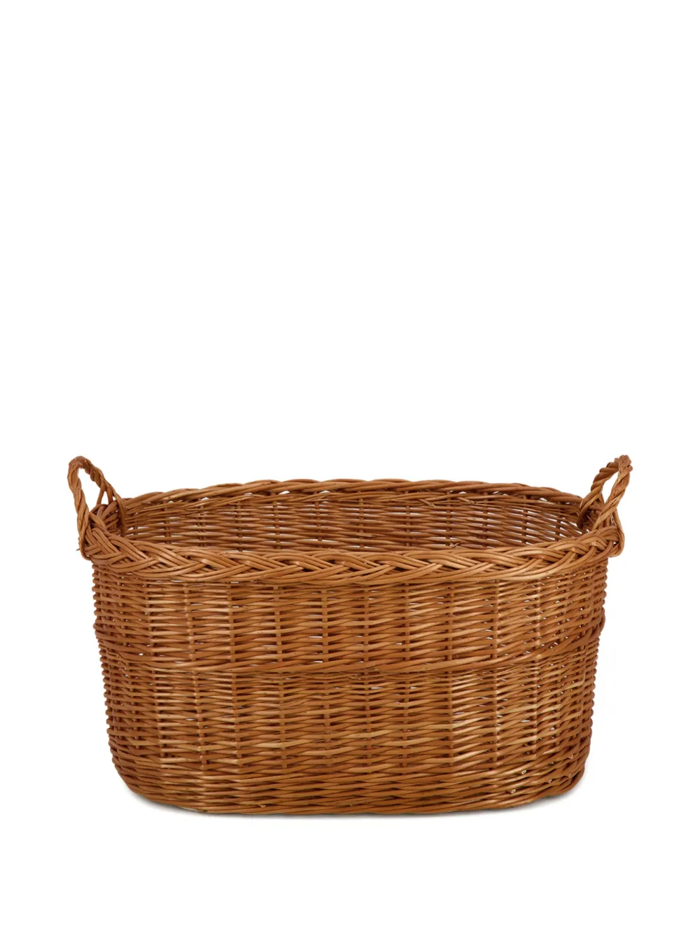 HOUSE OF CAPRICORN medium Furnas wicker basket - Braun