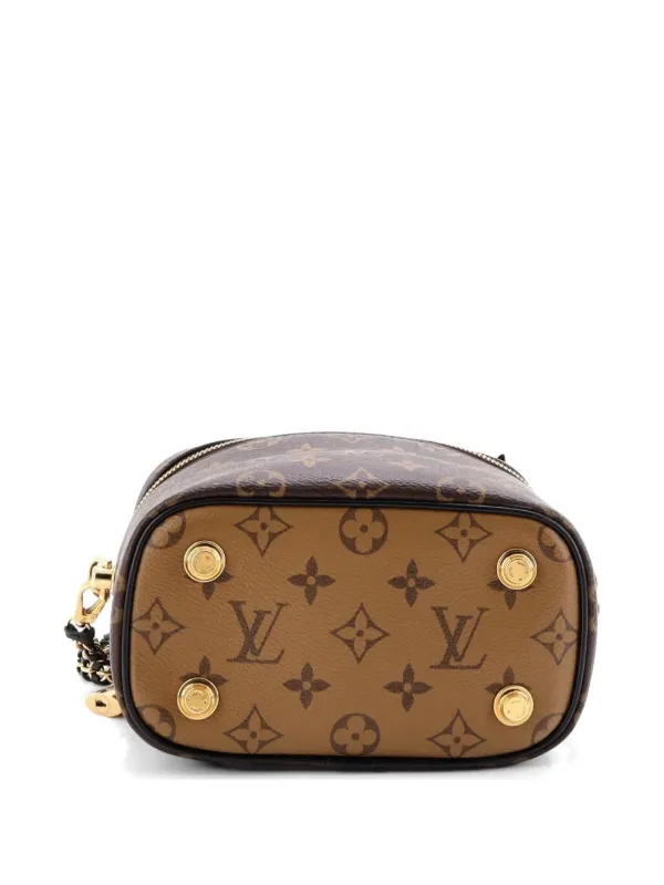 Louis Vuitton Pre-Owned Vanity Handbag Reverse Monogram Canvas PM