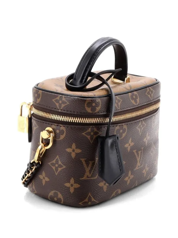 Louis Vuitton Pre-Owned Vanity Handbag Reverse Monogram Canvas PM