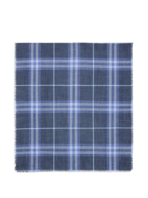 Burberry fular reversible a cuadros