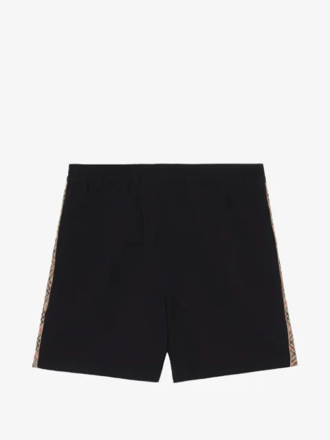 Burberry Check trim swim shorts