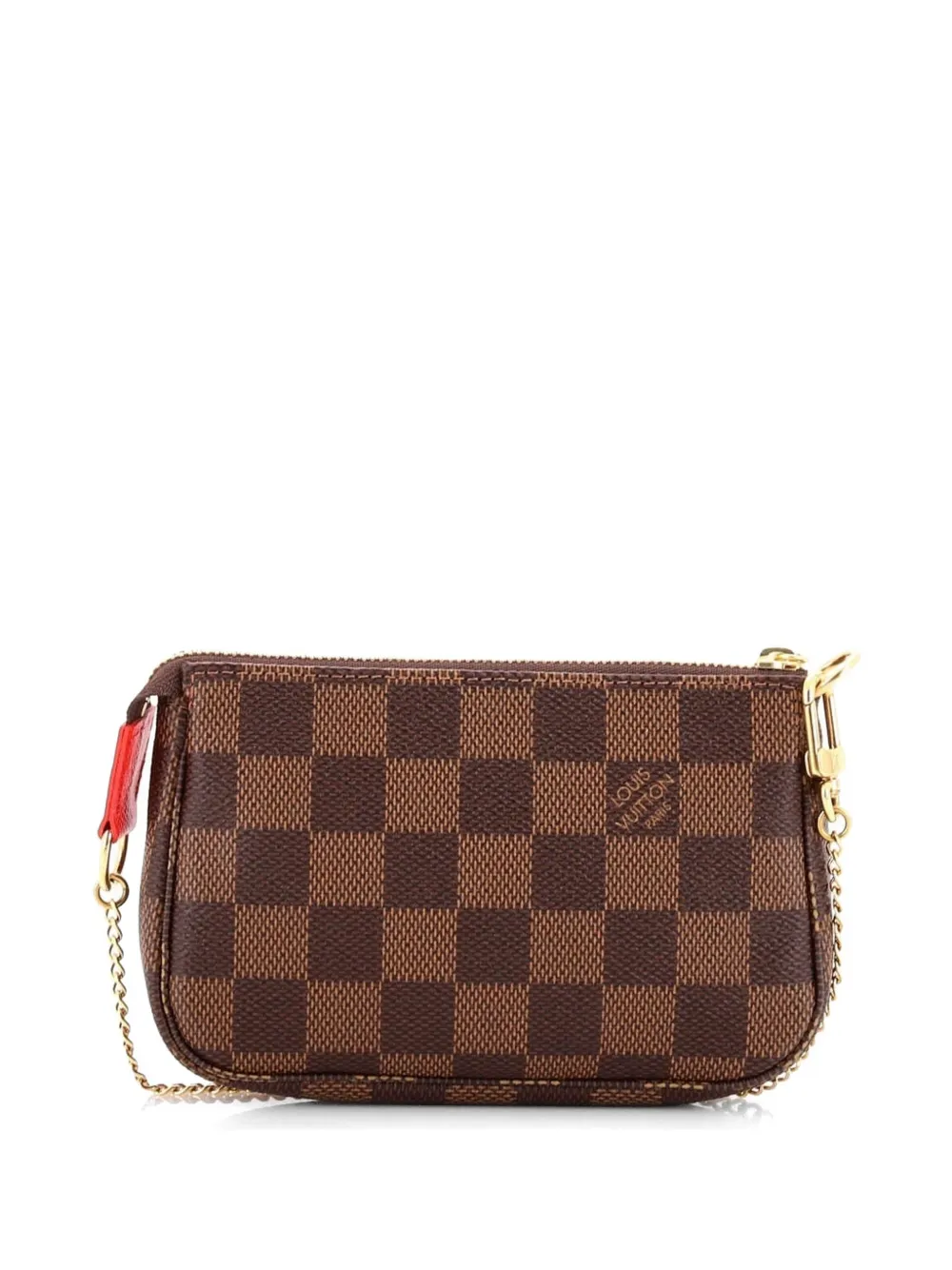  Louis Vuitton Pre-owned Pochette Accessoires Limited Edition Vivienne Xmas Damier Mini Clutch Bag - Multicolour 