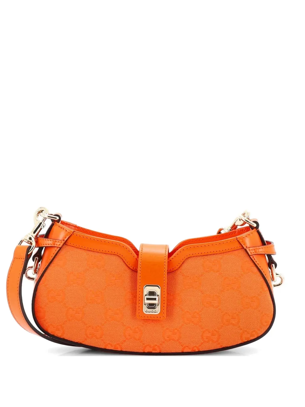 Gucci Pre-Owned Moon Side GG Canvas Mini shoulder bag - Arancione