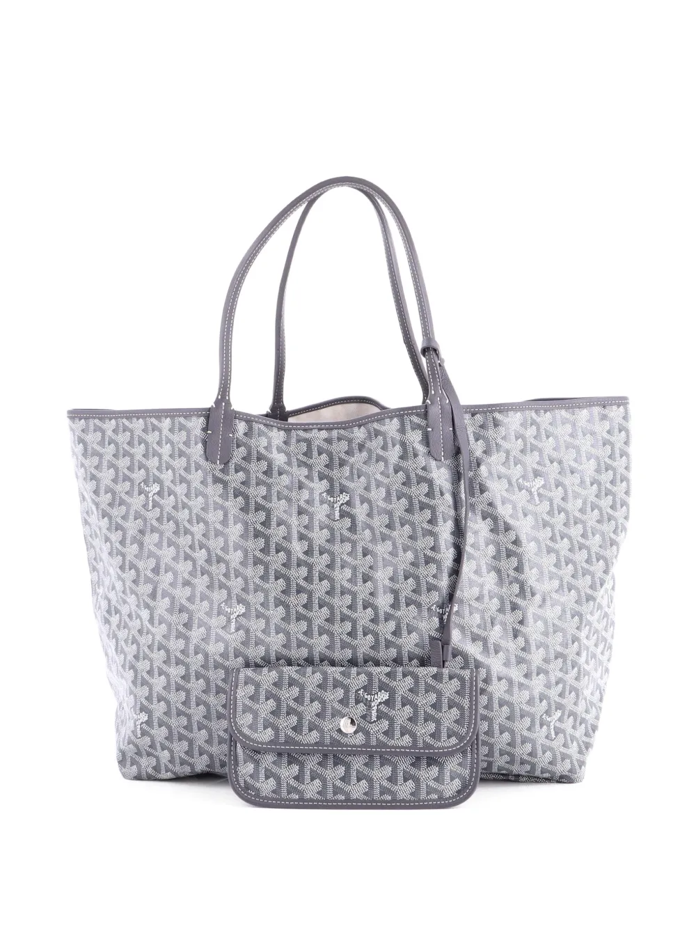 Goyard Pre-Owned Saint Louis Coated Canvas GM tote bag - Grigio