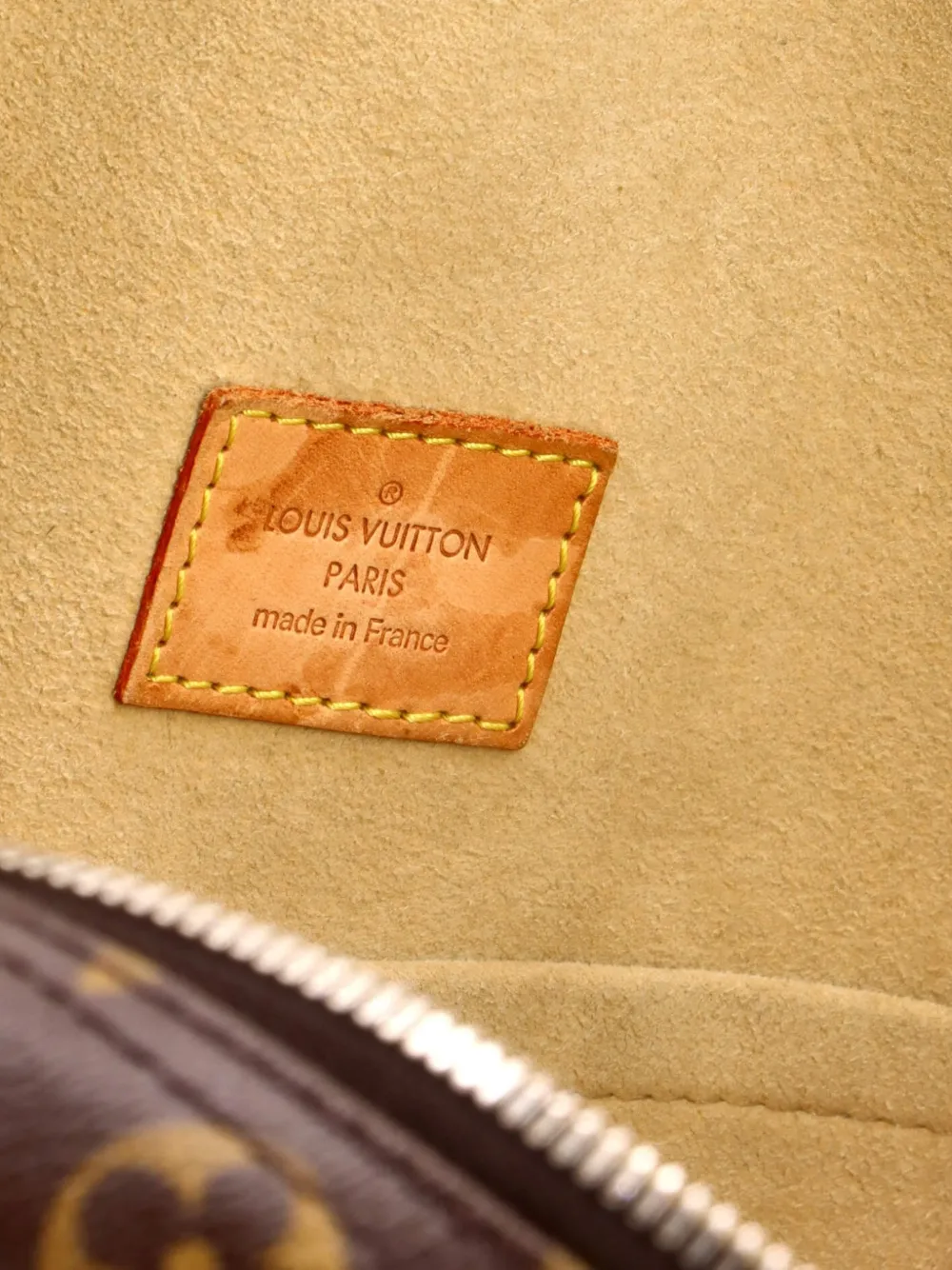 Manhattan Handbag Monogram Canvas Gm Satchel