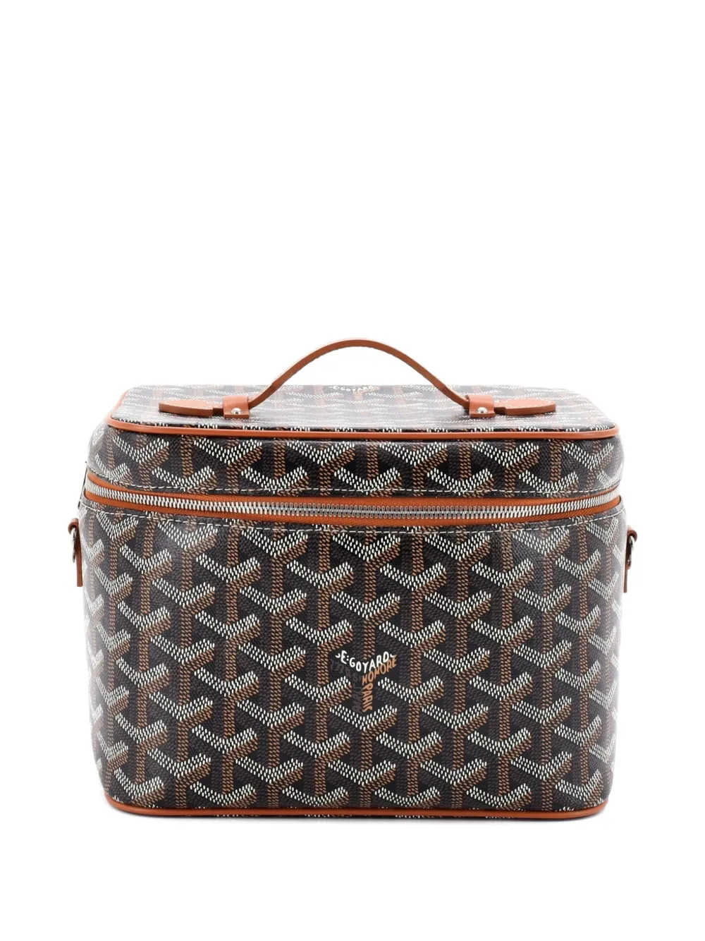 Goyard Pre-Owned Muse Vanity Case Coated Canvas pouch - Nero