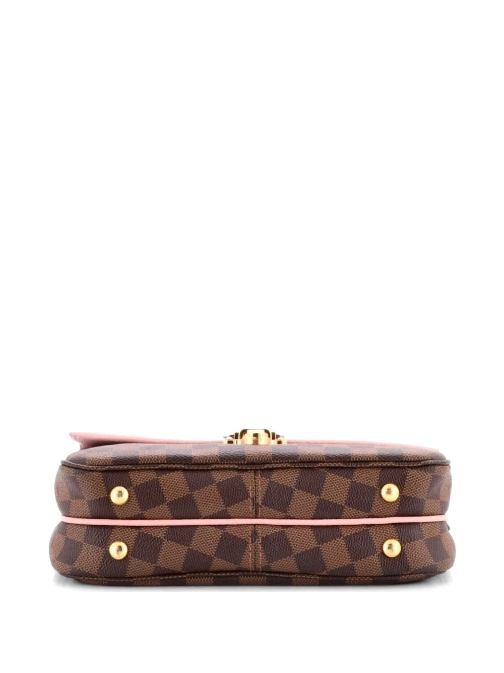 Clapton Handbag Damier and Leather PM crossbody bag