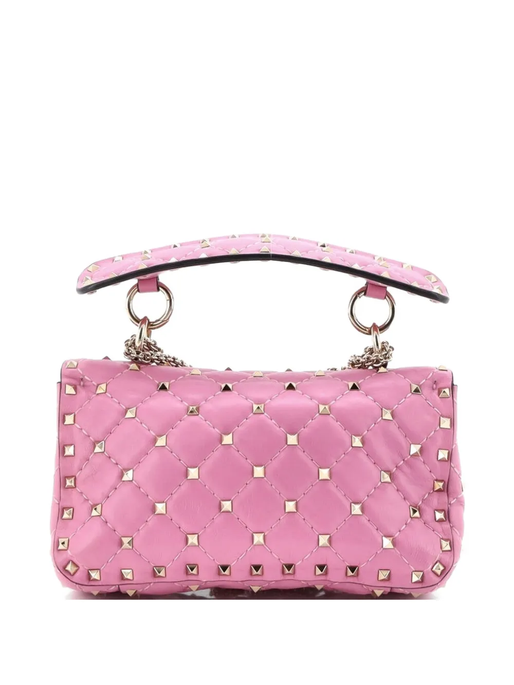 Rockstud Spike Flap Bag Quilted Leather Small Crossbody Bag