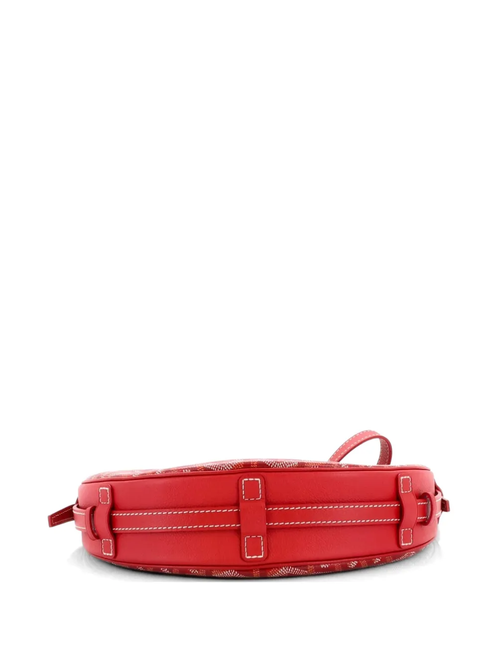 Hirondelle Coated Canvas And Leather Shoulder Bag