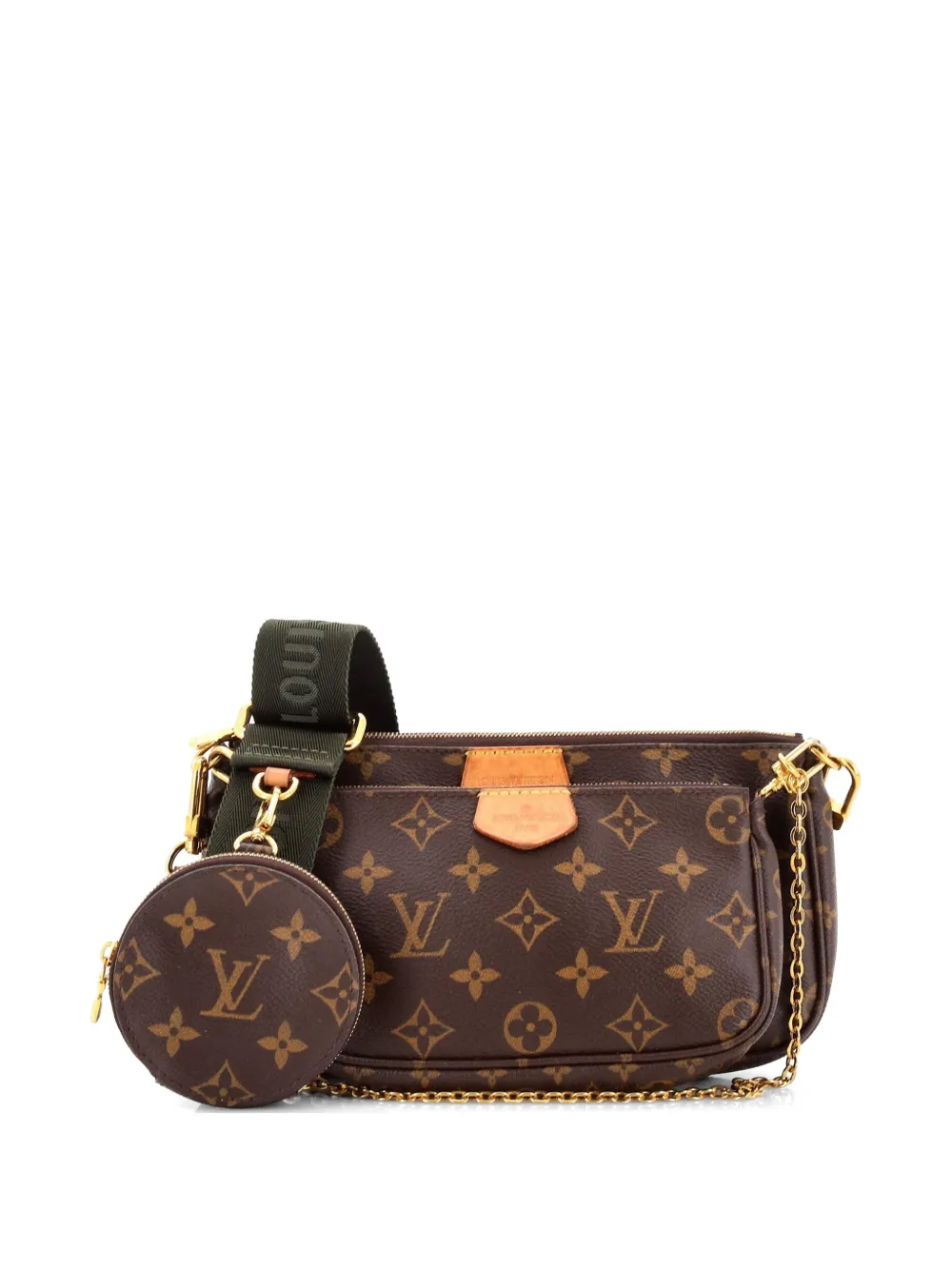 Louis Vuitton Pre-Owned Multi Pochette Accessoires Monogram Canvas crossbody bag - Marrone