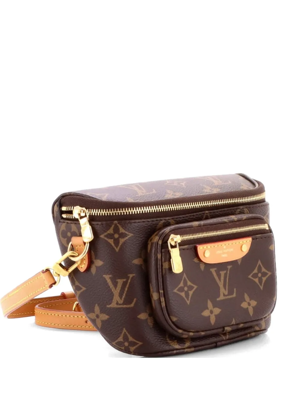 Louis Vuitton Pre-Owned Bum Bag Monogram Canvas Mini belt bag - Marrone