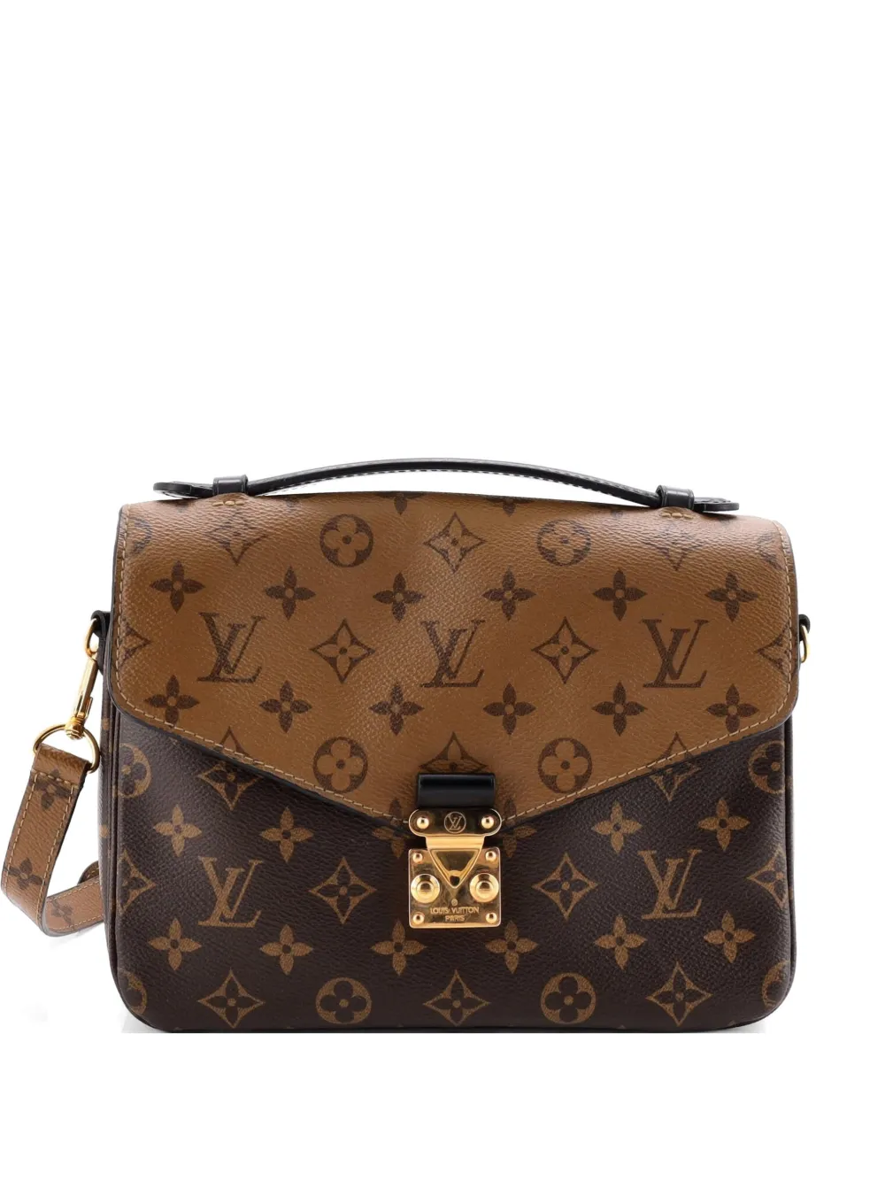 Louis Vuitton Pre-Owned Pochette Metis Reverse Monogram Canvas crossbody bag - Marrone