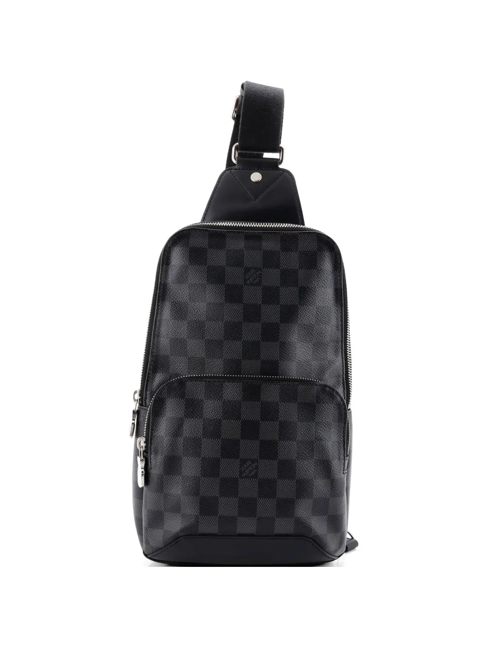 Louis Vuitton Pre-Owned Avenue Sling Bag Damier Graphite crossbody bag - Nero