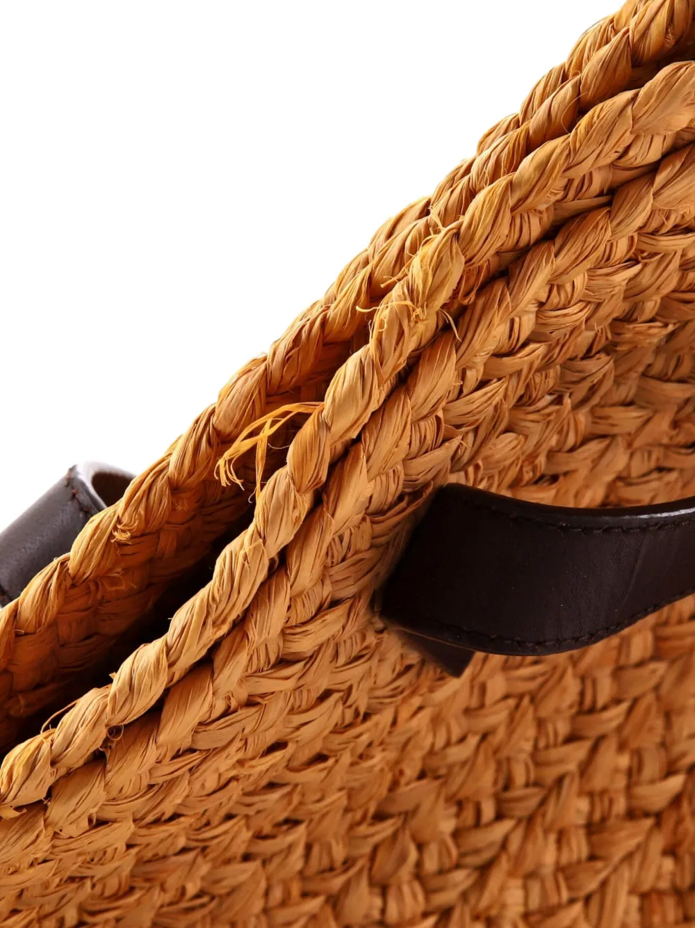 Panier Basket Shopper Raffia Medium Bucket Bag