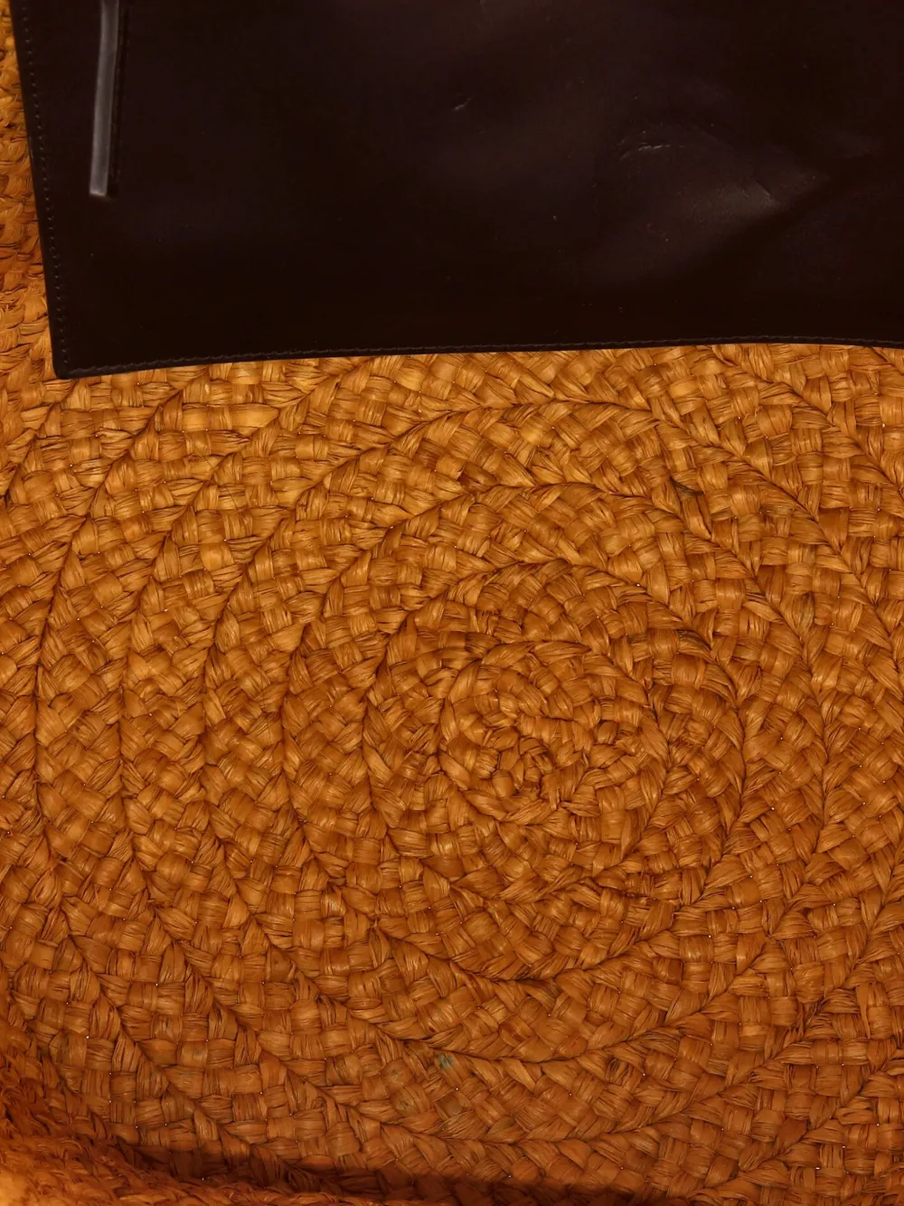 Panier Basket Shopper Raffia Medium Bucket Bag
