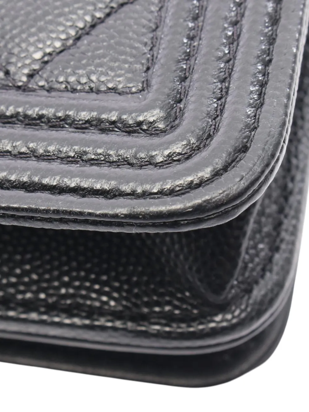 2021-2026 Quilted Caviar Boy Wallet On Chain Crossbody Bag