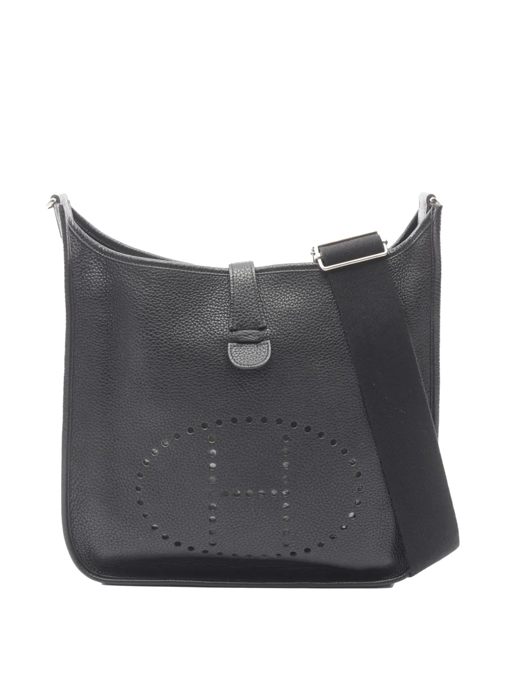 Hermès Pre-Owned 2013 Clemence Evelyne III GM crossbody bag - Nero