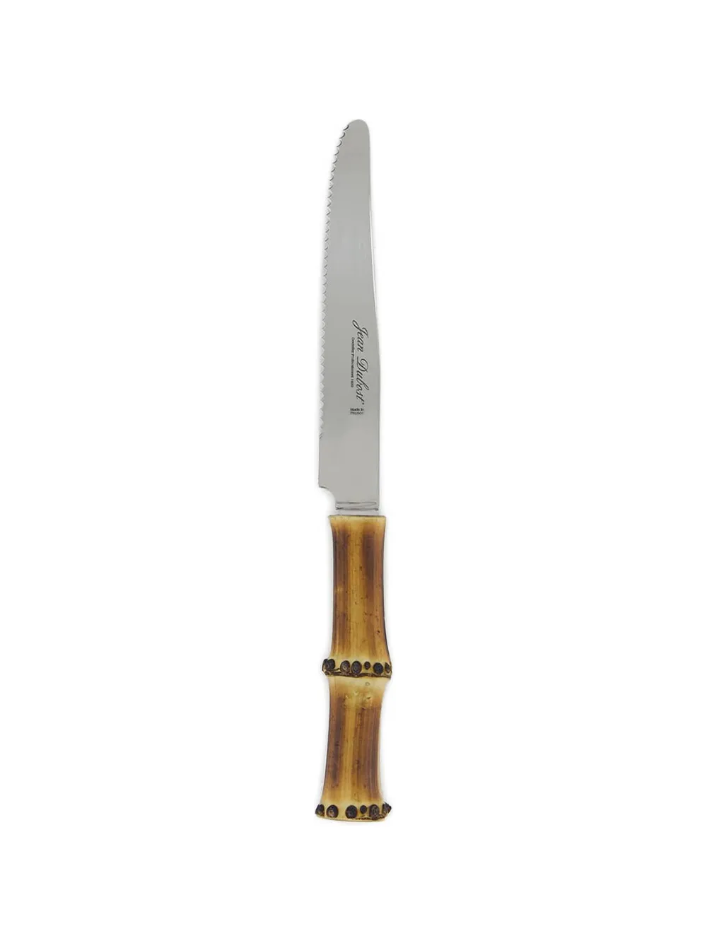 Jean Dubost Laguiole bamboo table knife - Braun