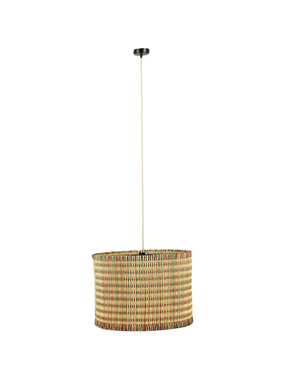 HOUSE OF CAPRICORN Lampada da soffitto in vimini - Toni neutri