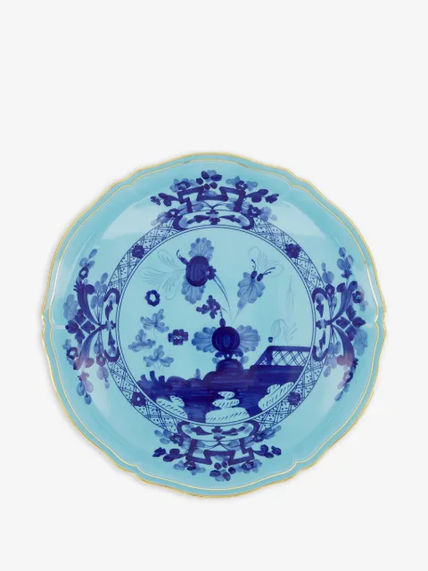 GINORI 1735 iris floral cake stand