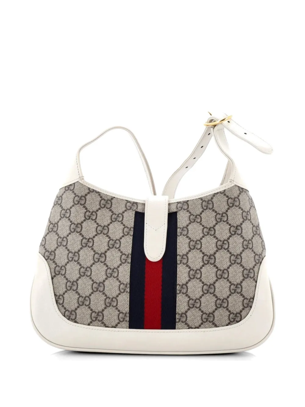 Jackie 1961 Gg Coated Canvas Small Hobo Bag