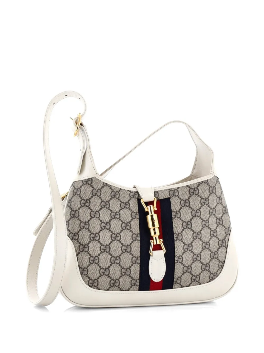 Jackie 1961 Gg Coated Canvas Small Hobo Bag