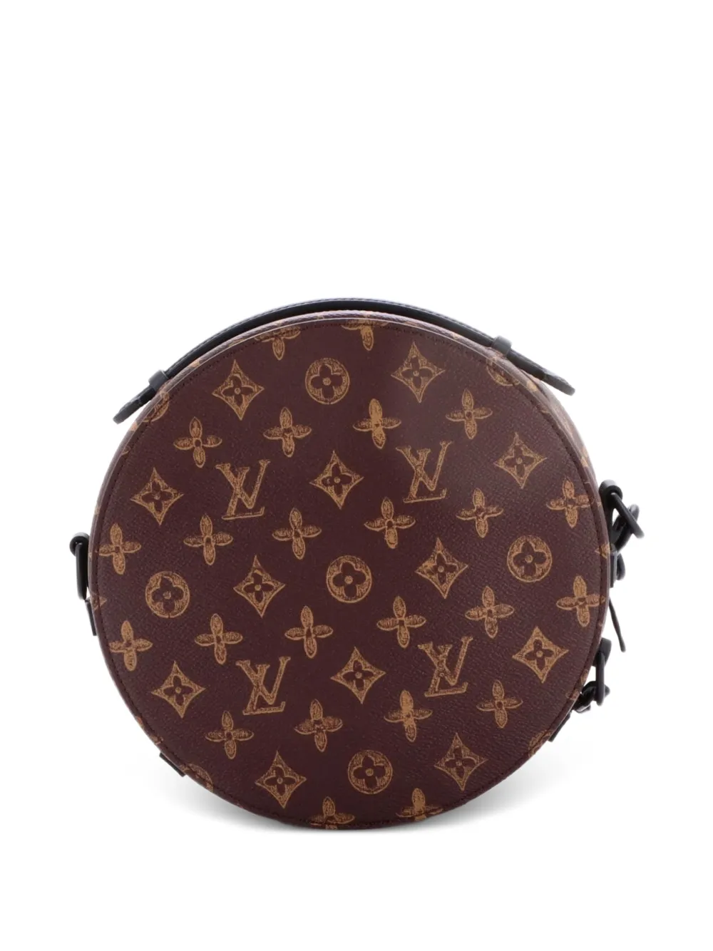  Louis Vuitton Pre-owned Borsa A Tracolla Wheel Box Bag No.7 Trunk L'oeil In Tela Con Monogramma - Marrone 