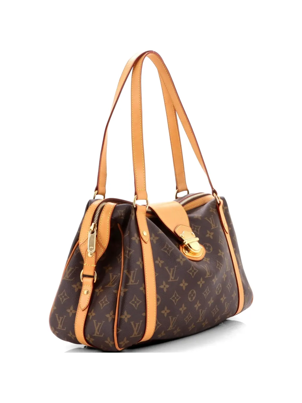 Louis Vuitton Pre-Owned Stresa Handbag Monogram Canvas PM shoulder bag - Marrone