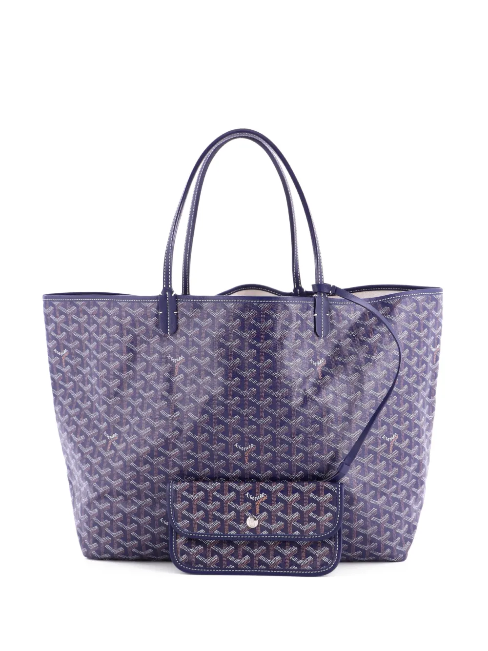Goyard Pre-Owned Saint Louis Coated Canvas GM tote bag - Blu