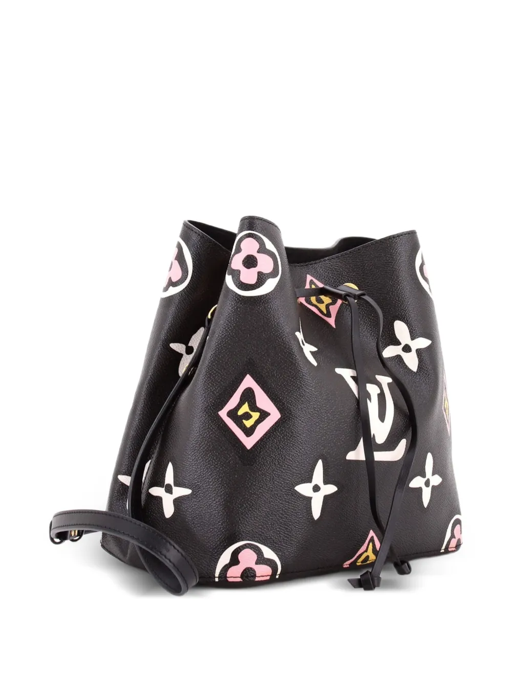 Neonoe Handbag Wild At Heart Monogram Giant Mm Bucket Bag
