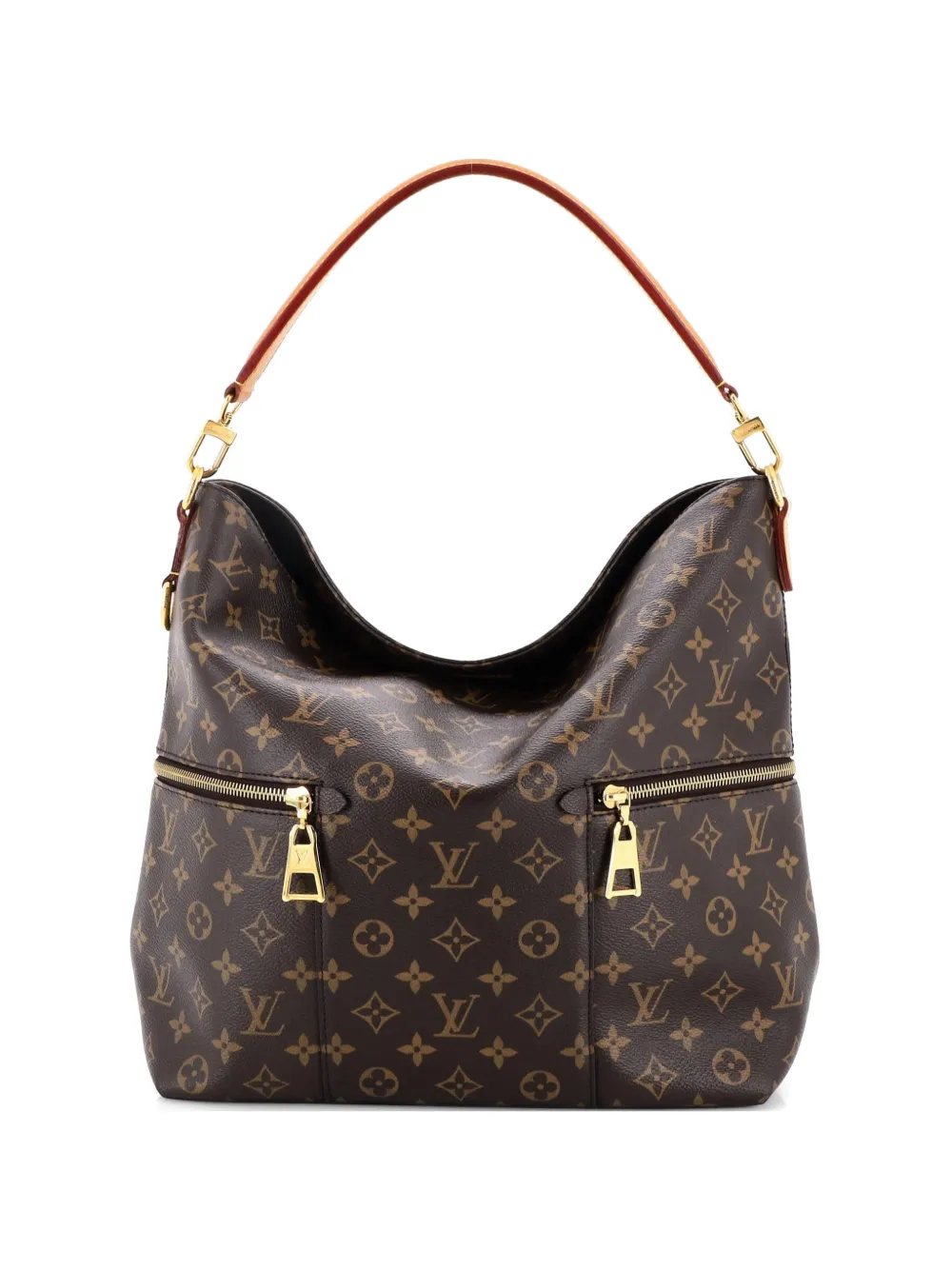 Louis Vuitton Pre-Owned Melie Handbag Monogram Canvas hobo bag - Marrone