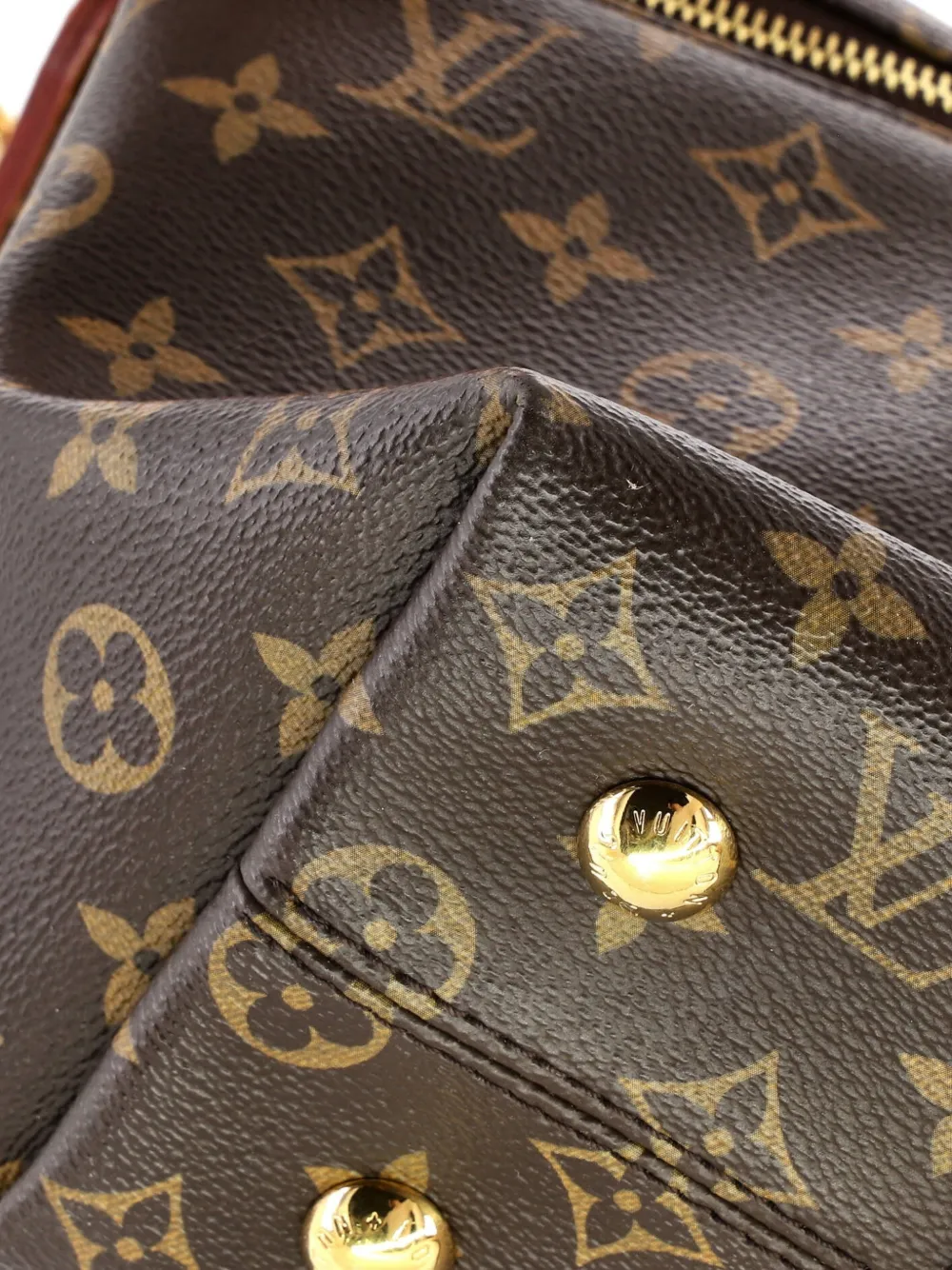 Melie Handbag Monogram Canvas Hobo Bag