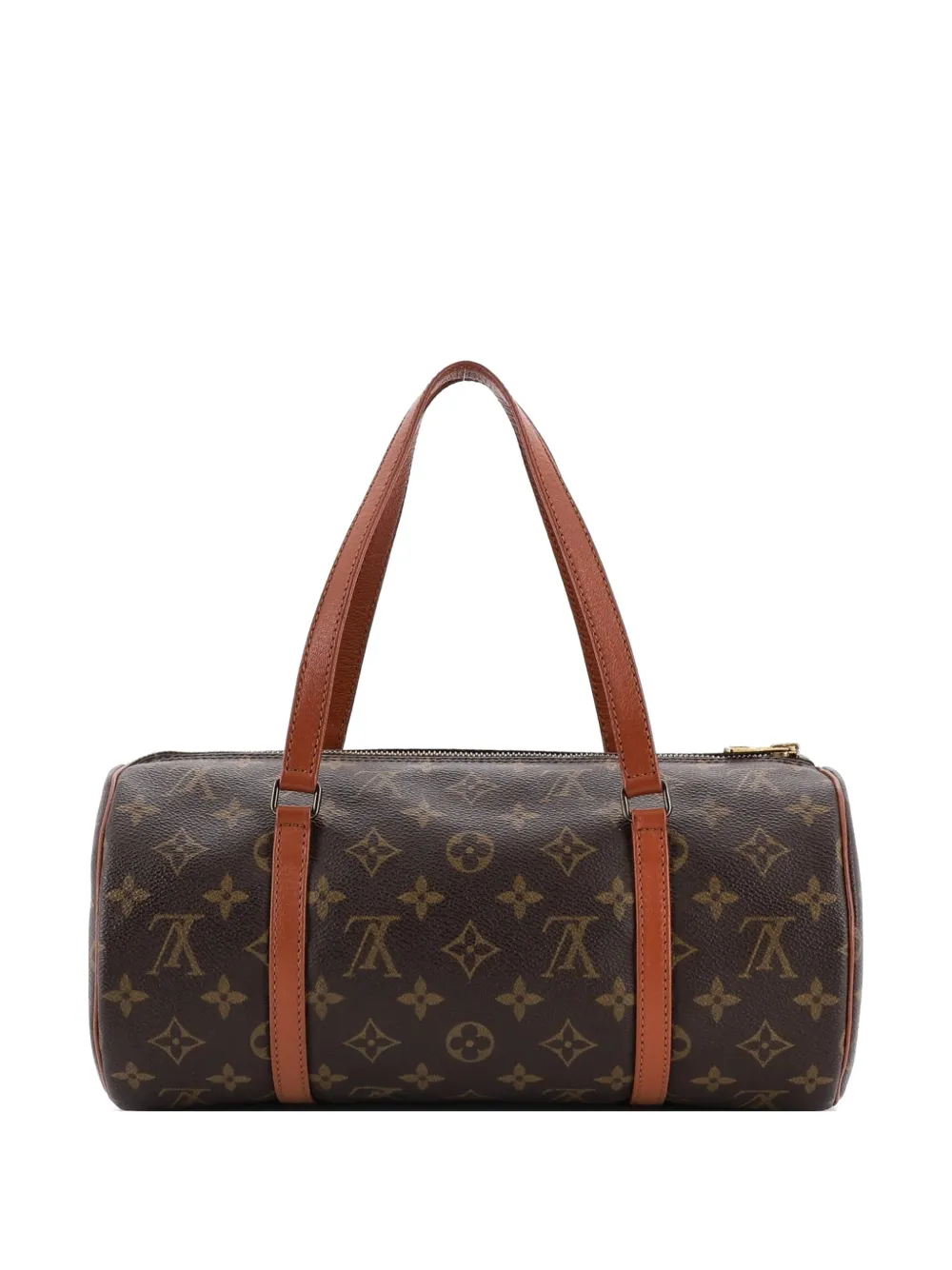 Louis Vuitton Pre-Owned Papillon Handbag Monogram Canvas 30 shoulder bag - Braun