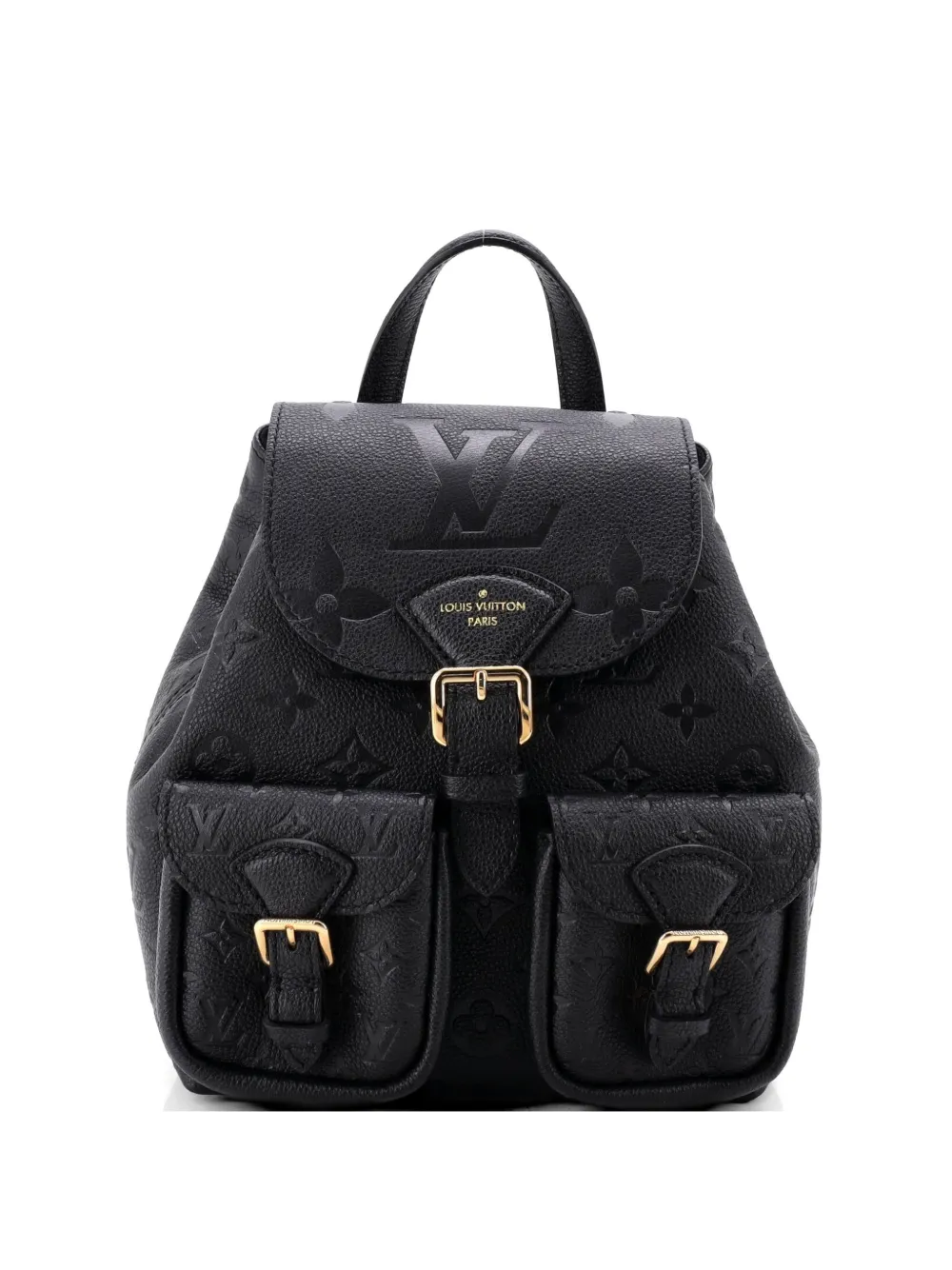 Louis Vuitton Pre-Owned Backup Monogram Empreinte Leather backpack - Nero