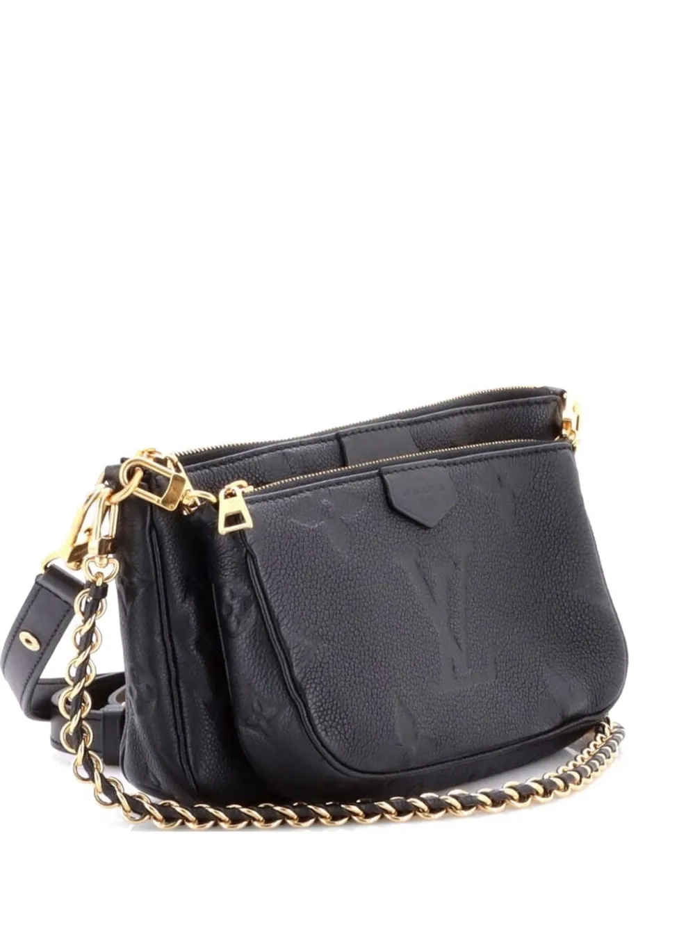 Louis Vuitton Pre-Owned Multi Pochette Accessoires Monogram Empreinte Giant crossbody bag - Nero