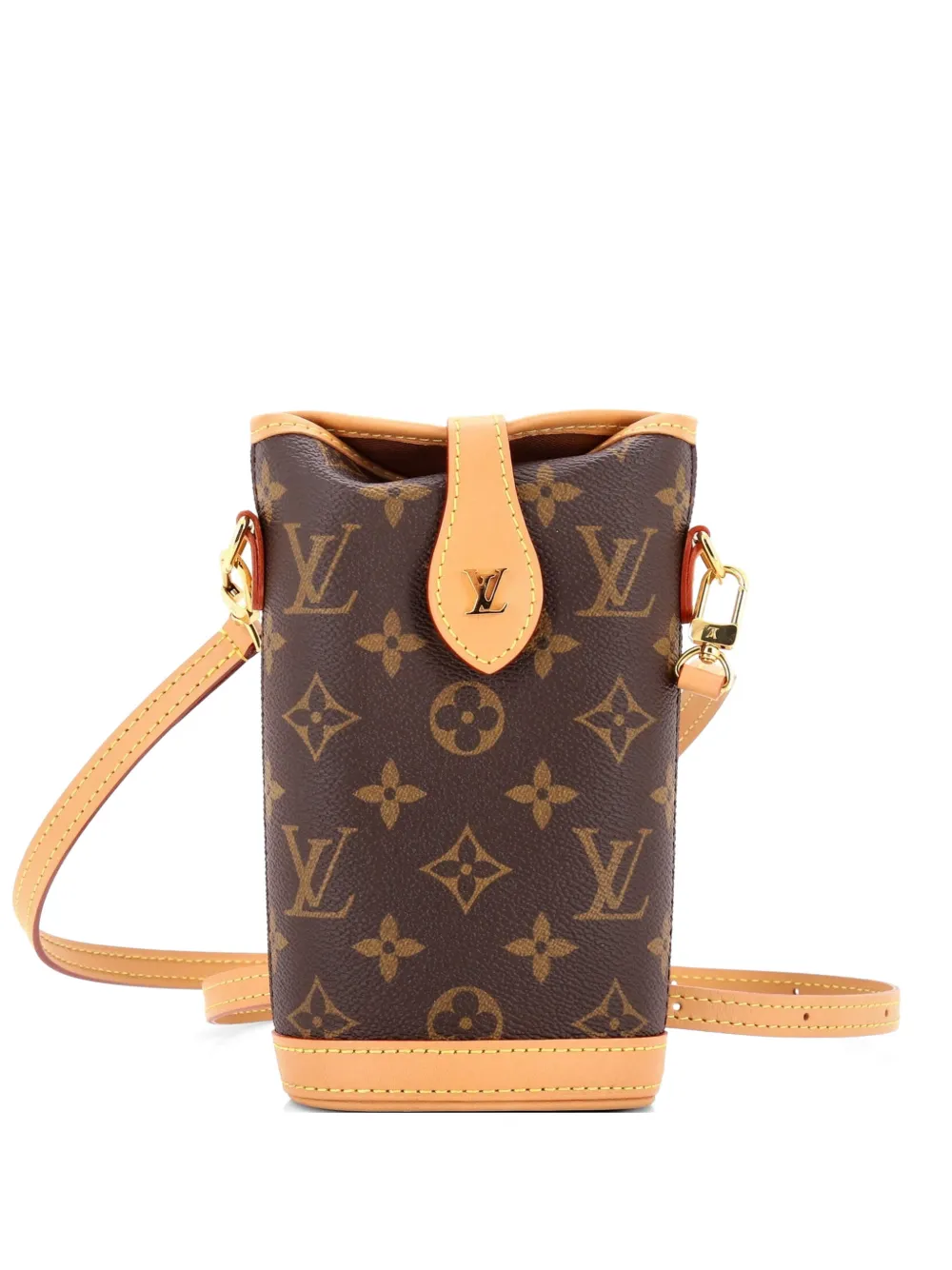 Louis Vuitton Pre-Owned Fold Me Pouch Monogram Canvas crossbody bag - Marrone