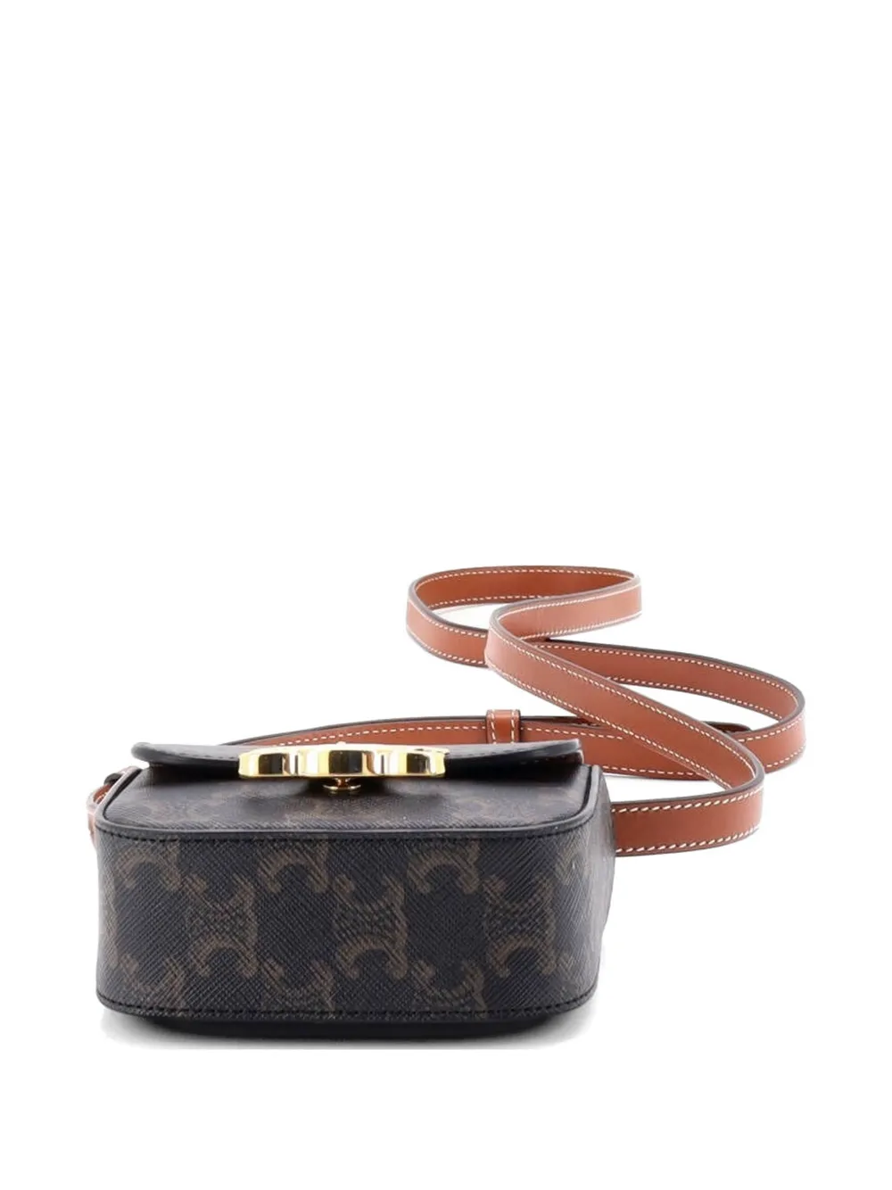 Triomphe Triomphe Coated Canvas Mini Shoulder Bag