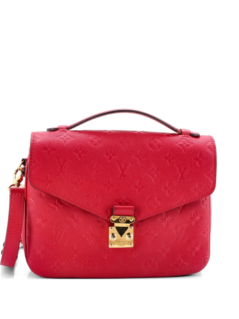 Louis Vuitton Pre-Owned Pochette Metis Monogram Empreinte Leather crossbody bag - Rosa