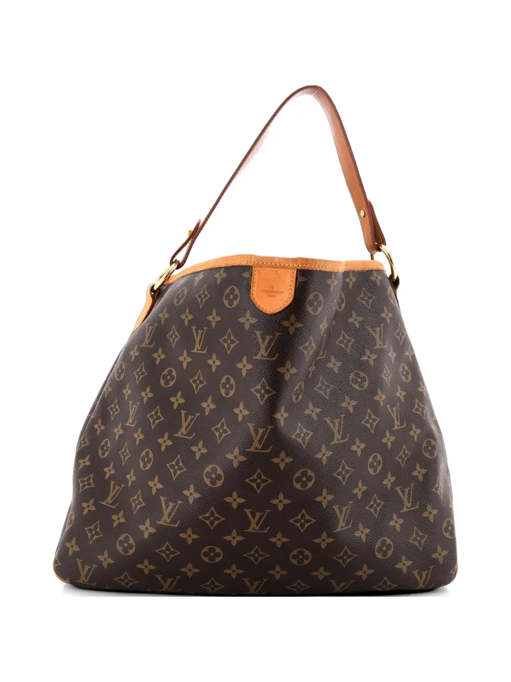 Louis Vuitton Pre-Owned Delightful Handbag Monogram Canvas MM hobo bag - Marrone