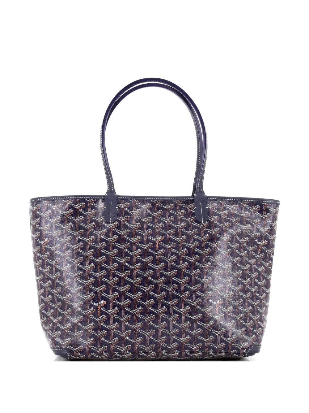 Goyard Pre-Owned Artois Coated Canvas PM tote bag - Blu