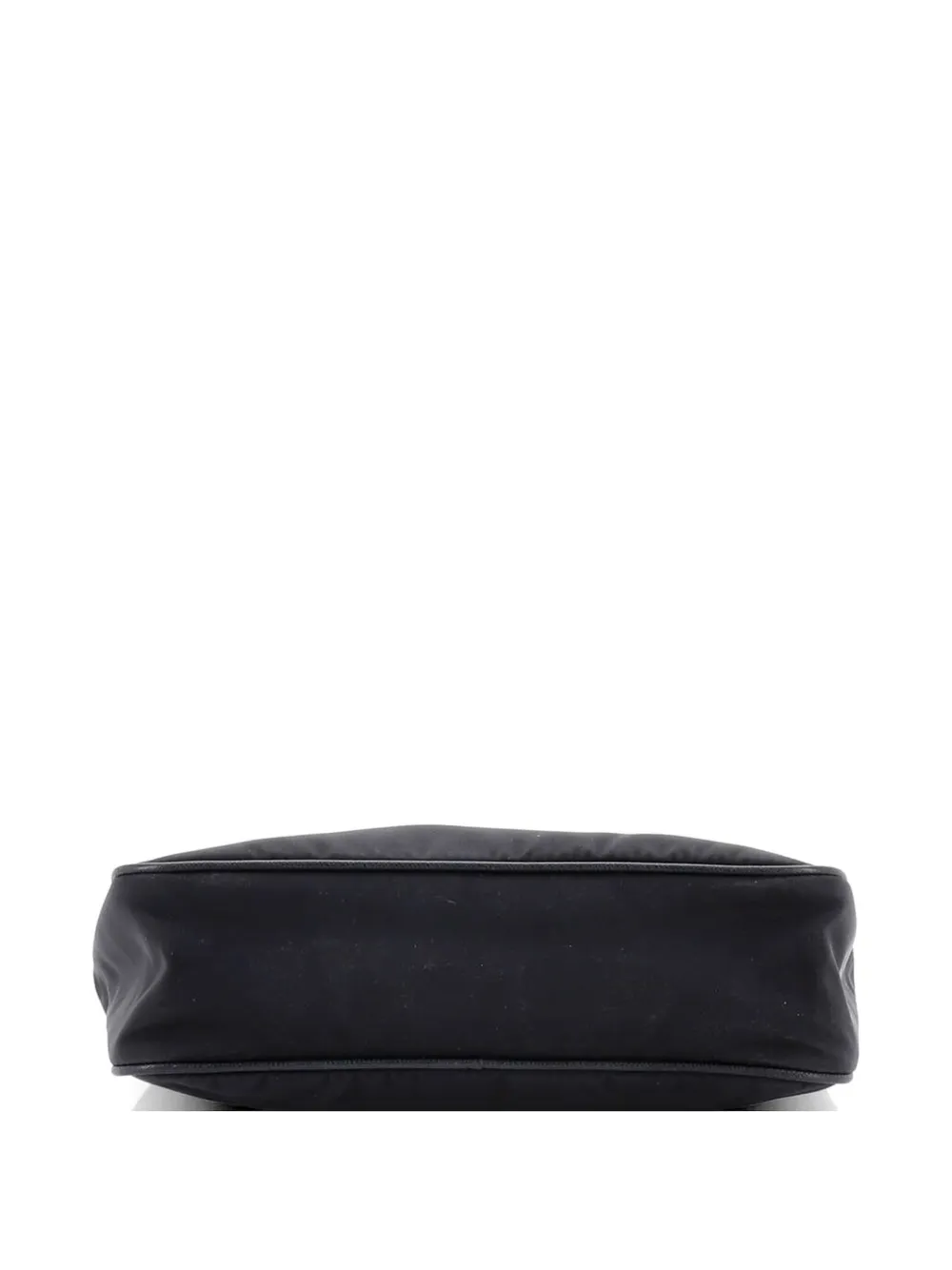 Prada Pre-owned Re-edition 2005 Shoulder Bag Tessuto Small Crossbody Bag in Black, view 4