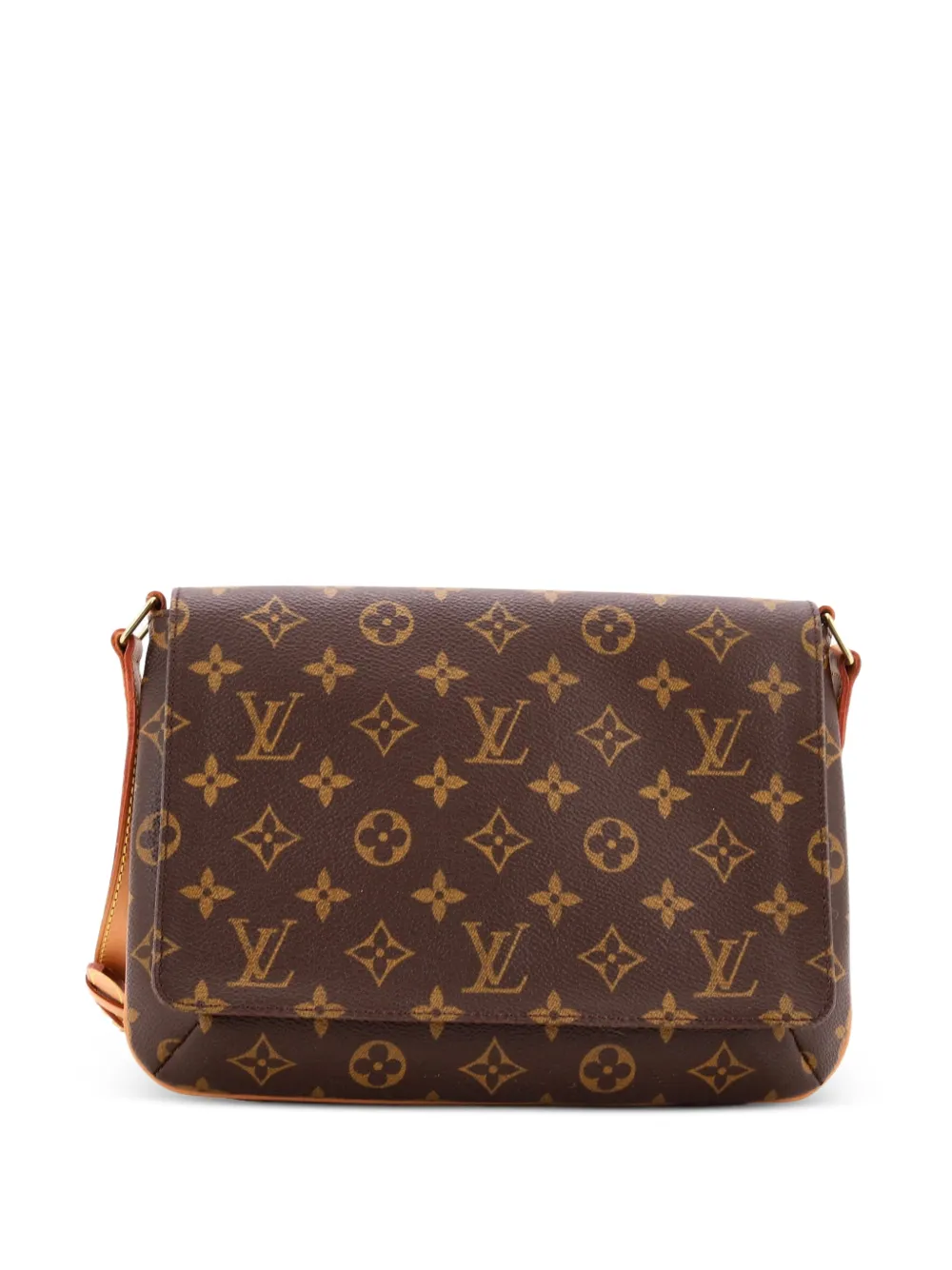 Louis Vuitton Pre-Owned Musette Tango Handbag Monogram Canvas shoulder bag - Brown