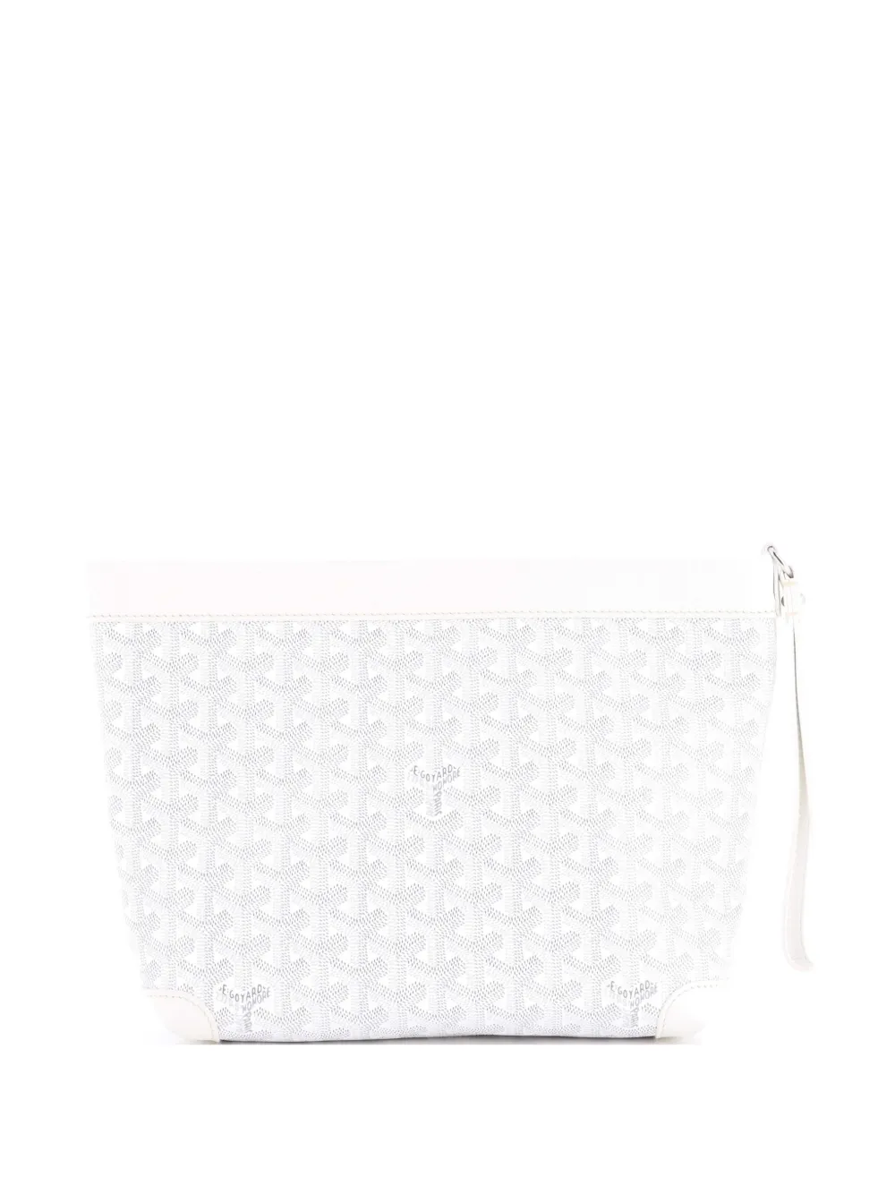 Goyardine Conti Pouch Coated Canvas Clutch Bag