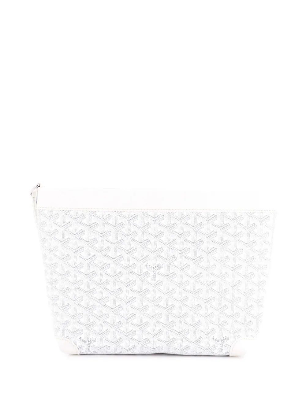 Goyardine Conti Pouch Coated Canvas Clutch Bag