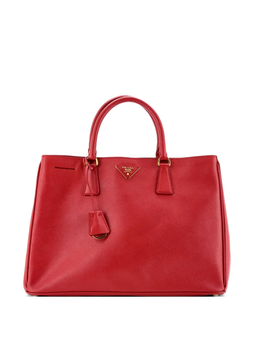 Prada Pre-Owned Lux Open Saffiano Leather Large tote bag - Rosso