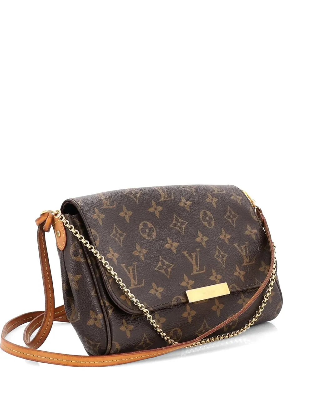 Louis Vuitton Pre-Owned Favorite Handbag Monogram Canvas MM crossbody bag - Brown