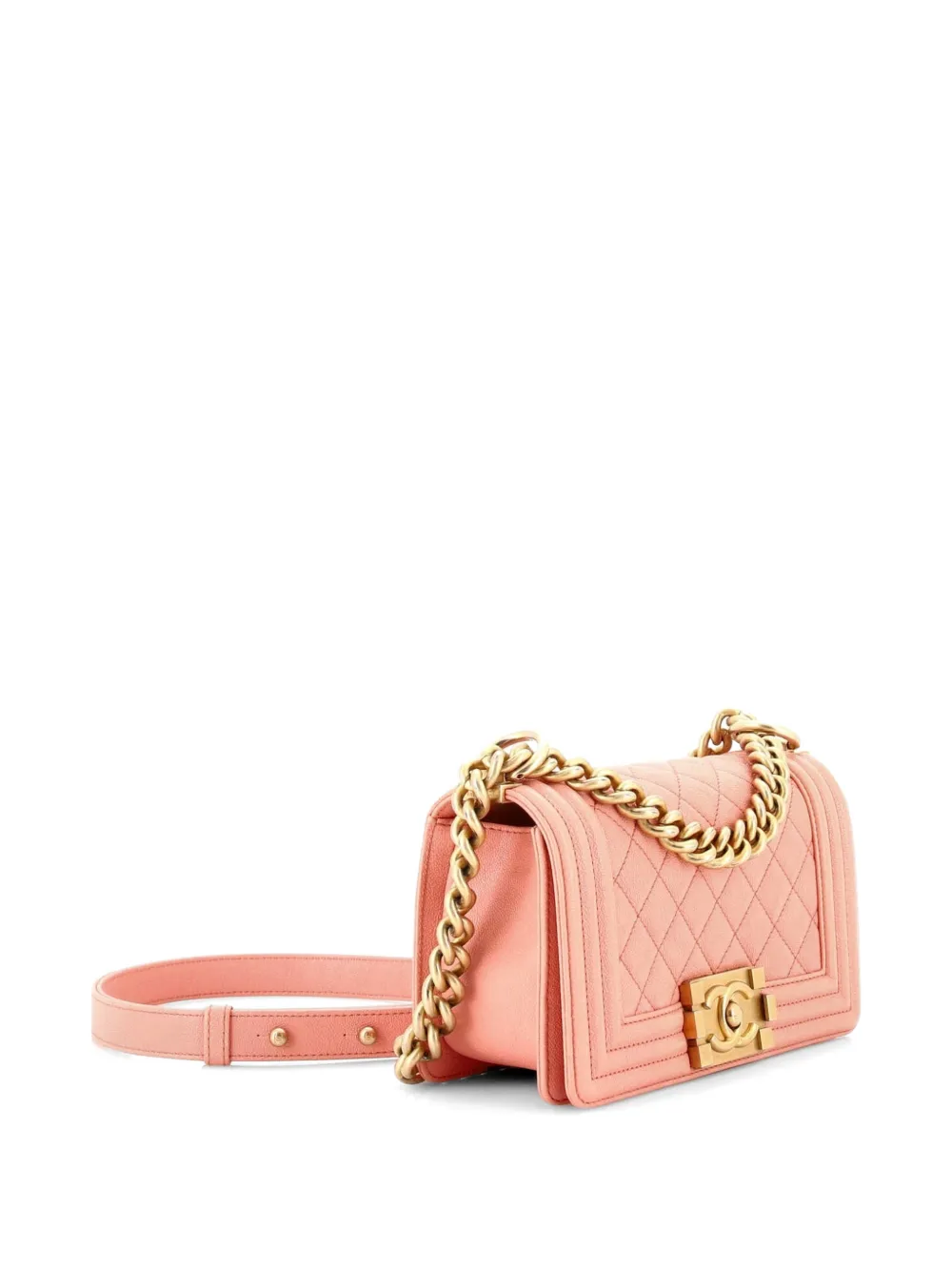 Boy Flap Bag Quilted Caviar Small Crossbody Bag