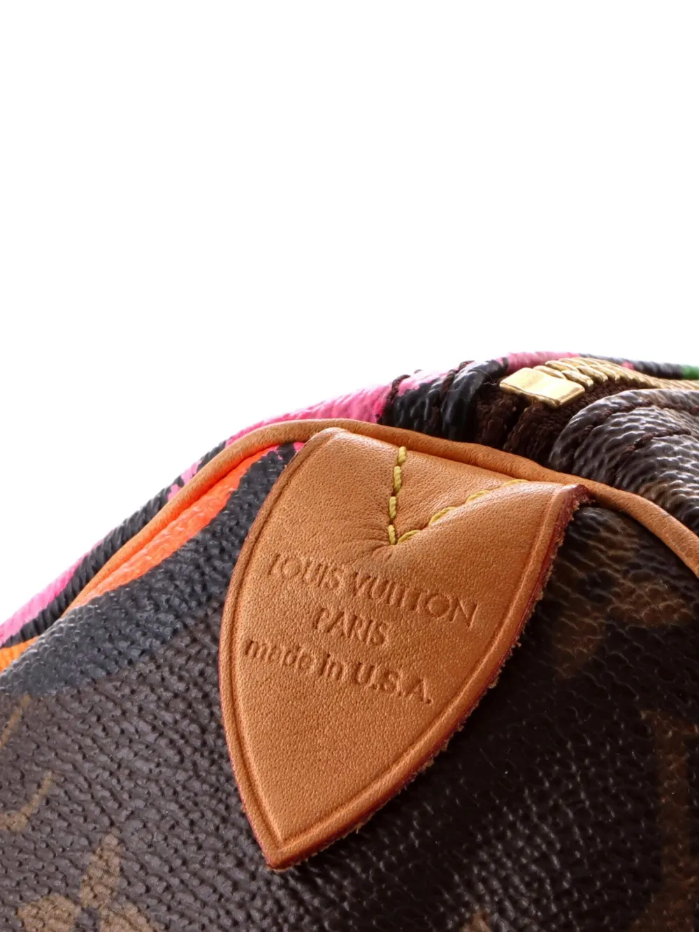 Speedy Limited Edition Monogram Roses 30 Handbag